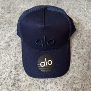ALO Yoga Dark Blue Mesh Cap